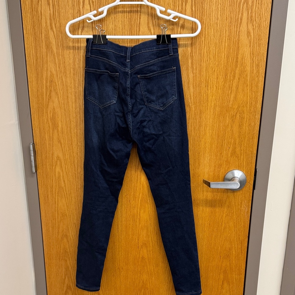 Fashion Nova‎ Dark Blue High-Waisted Jeans - Picture 4 of 4